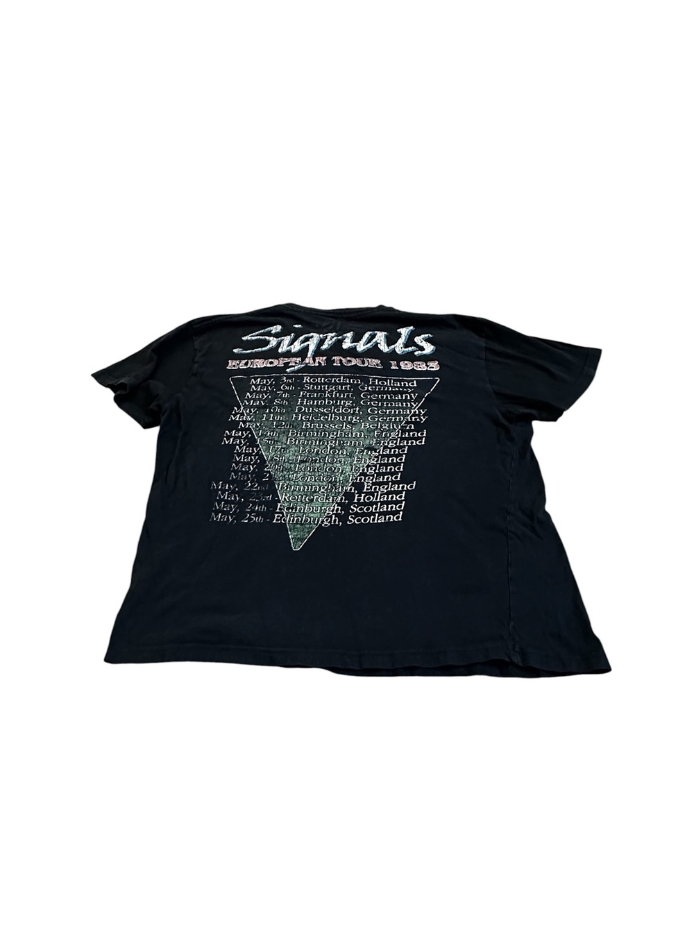 Rush Band T-Shirt Signals European Tour 1985 Progressive Rock Band Rock Music - Picture 4 of 4